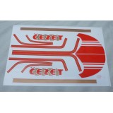 SAMOLEPKY NA NÁDRŽ - ČERVENÁ/SV. HNĚDÁ